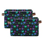 Magic Devil Cats Storage Basket Large