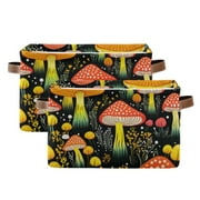 Magic Mushroom Storage Basket Large Bin