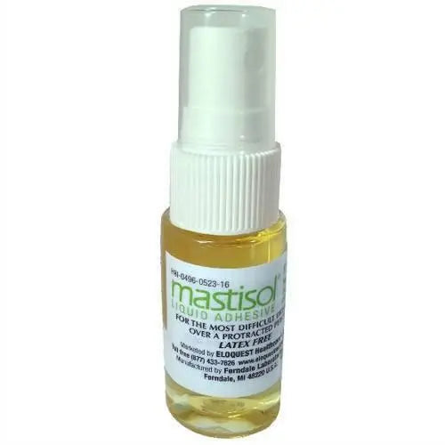 Ea/1 Amber Color Adhesive Liquid Mastisol 2Oz Bottle