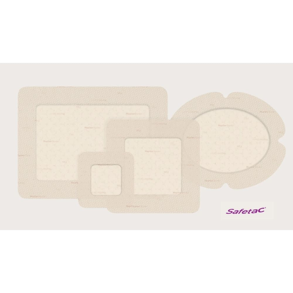 Mepilex® Border Flex Dressing, 7.5cm x 7.5cm (Box 10 pcs)