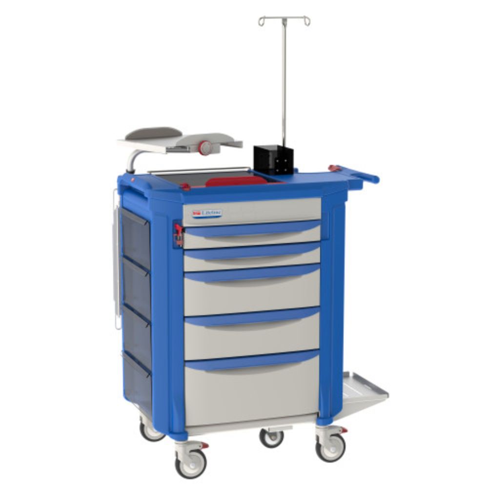 Metro® Lifeline Crash Cart, 45-1/2" High