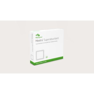 Mextra® Superabsorbent Wound Dressing, 12.5cm x 12.5cm