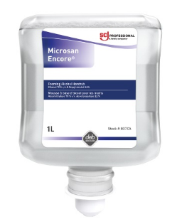 Microsan Encore® Hand Sanitizer, Foaming Alcohol, 1L Cartridge