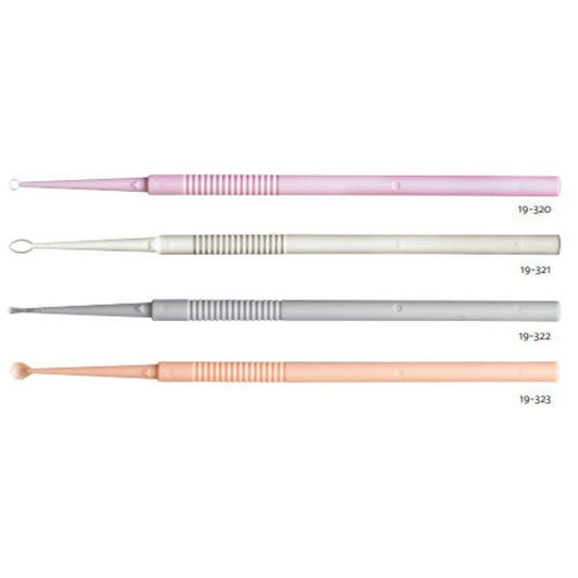 Miltex® Disposable Ear Curettes, Ring Tip (Pink) (Box 50 pcs)