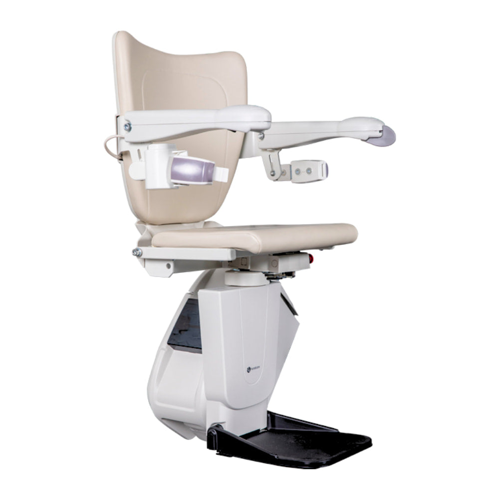 Modern stair lift with power upgrades