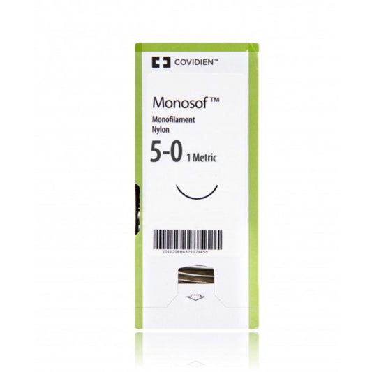 MONOSOF™ Monofilament Nylon Suture SN661 (5-0 w/C-13 Needle)
