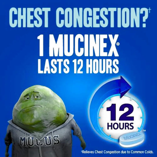 Mucinex Expectorant Tablets 20’s