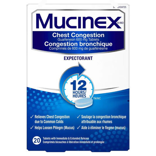 Mucinex Fast Max Cold and Flu Relief (Box 20 pcs)