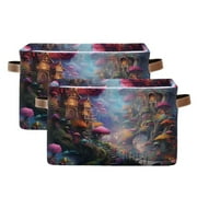 Magic mushroom-shaped storage basket