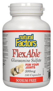 Natural Factors: FlexAble® Glucosamine Sulfate 500 mg