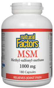 Natural Factors: MSM 1000 mg · Methyl-sulfonyl-methane