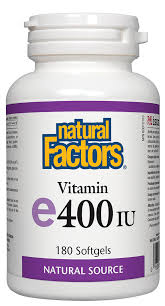 Natural Factors: Vitamin E 400 IU