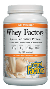 Natural Factors: Whey Factors