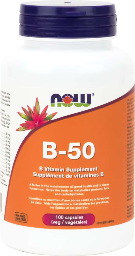 NOW: B-50 Complex Veg Capsules