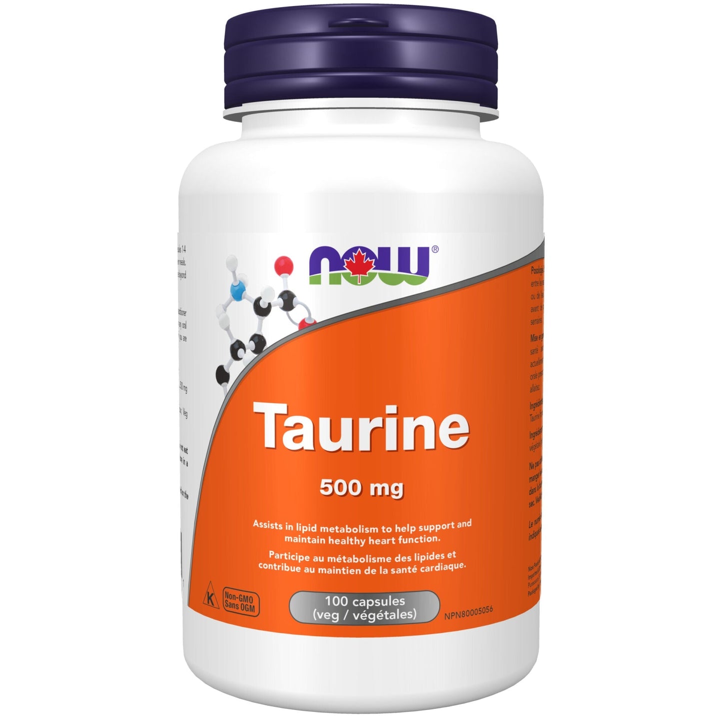 NOW TAURINE 500MG 100CAPSNOW TAURINE 500MG 100CAPS