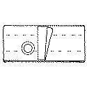 Ea/1 Nu-Form Regular Elastic 7In, Large, 3 1/4In Right Side Opening (Non-Returnable)