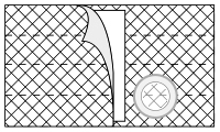 Ea/1 Nu-Form Cool Comfort 8In, Xxlarge, 2 3/4In Left Side Opening (Non-Returnable)