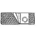 Ea/1 Flat Panel Cool Comfort 6In, Large, 3 3/8In Left Side Centered Opening (Non-Returnable)
