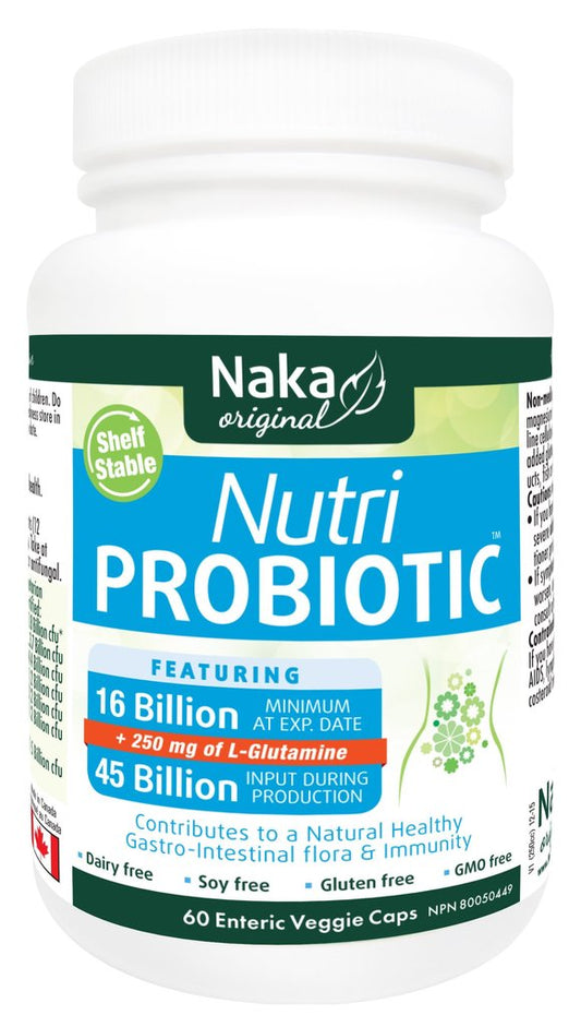 Naka: Nutri Probiotic 60 Capsules