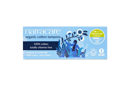 Natracare: Regular Non-Applicator Organic Cotton Tampons - 20