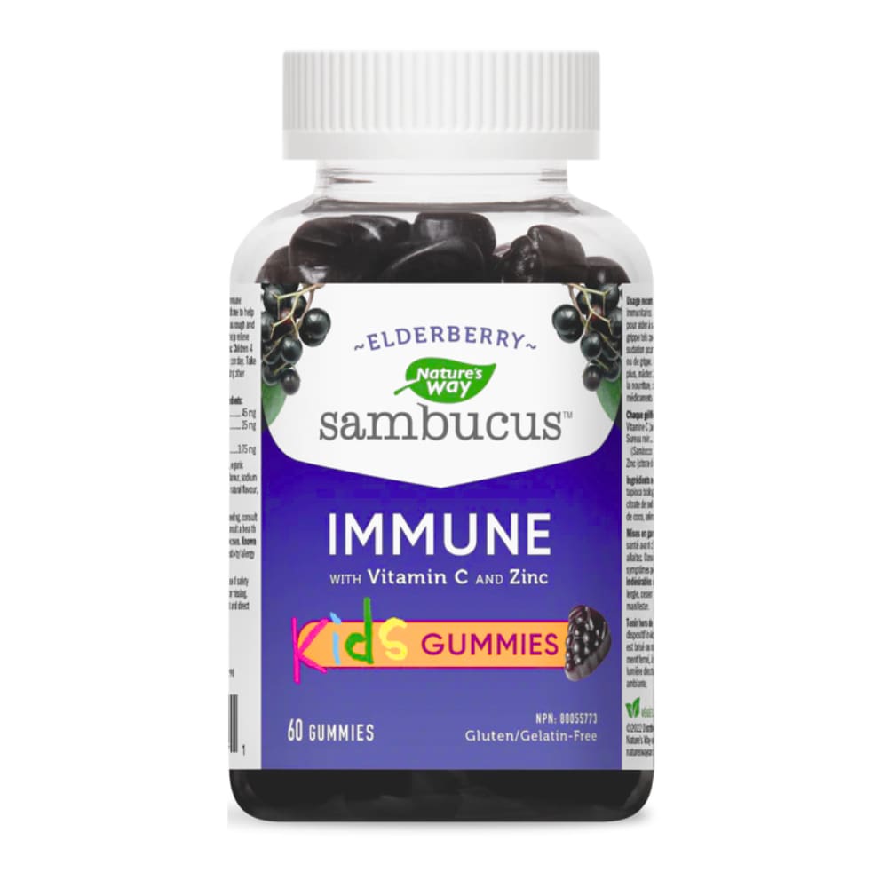 Nature's Way: Sambucus Elderberry Gummies for Kids