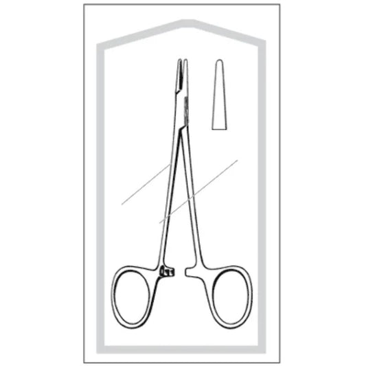 Sklar® Econo Sterile™ Webster / Halsey Needle Holder, Smooth, Disposable, 5-1/4"