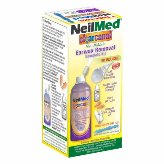 NeilMed Clearcanal earwax removal complete kit