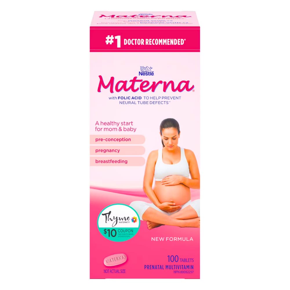 Nestle: Materna Prenatal Vitamins