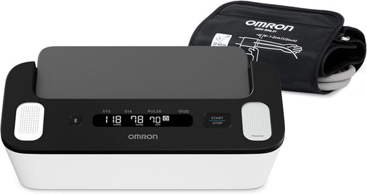 OMRON - Complete Wireless Upper Arm Blood Pressure Monitor + EKG - Built-in Bluetooth Technology