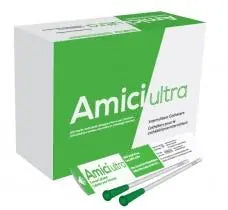 Amici Ultra Female Intermittent Catheters, Size 16fr 7in. - Box Of 100