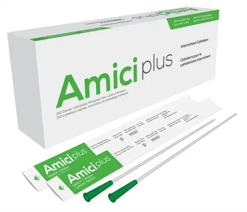 Amici Ultra Male Intermittent Catheters, Size 1fr 16in - Box Of 100