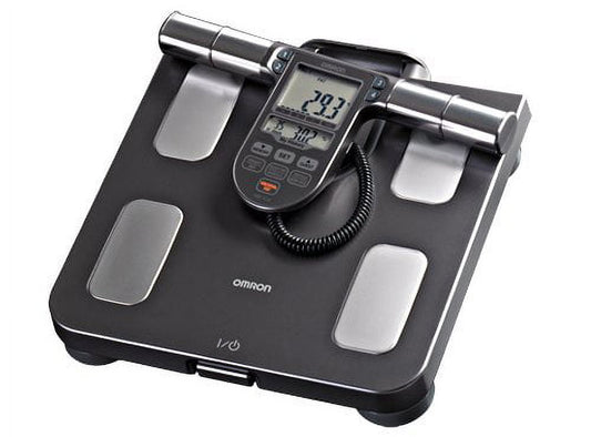 Omron Body Composition Monitor with Scale - 7 Fitness Indicators &amp; 90-Day Memory
