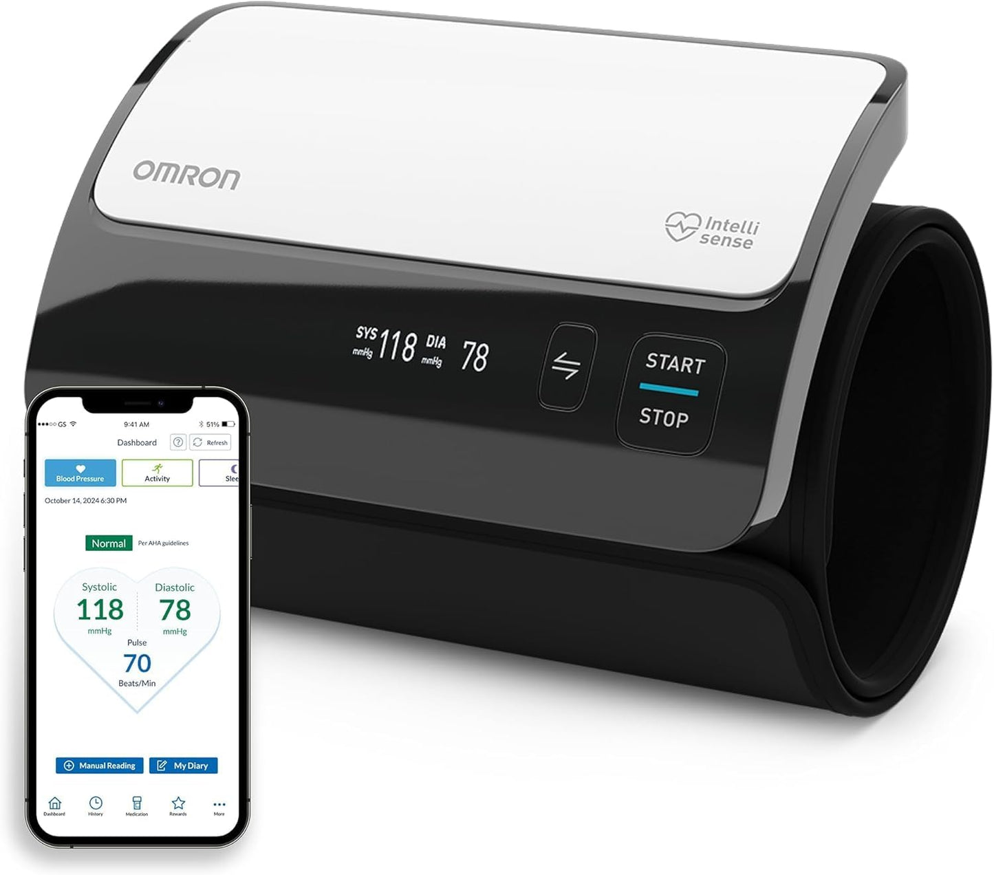Omron Bp7000 Evolv Wireless Upper Arm Blood Pressure Monitor