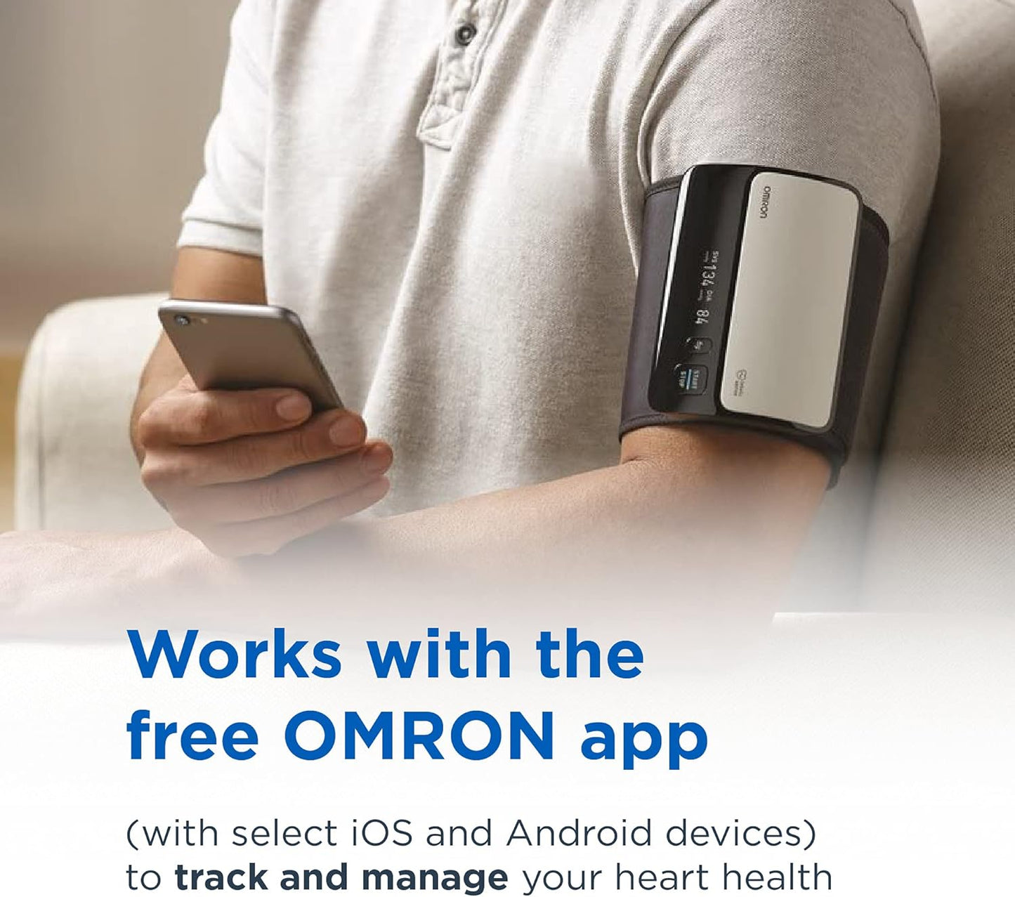Omron Bp7000 Evolv Wireless Upper Arm Blood Pressure Monitor