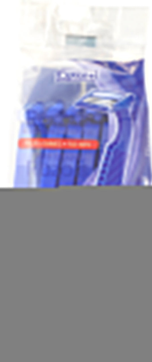 Option+: Twin Blade Razors with Lubricating Strip For Men | 12 Razors