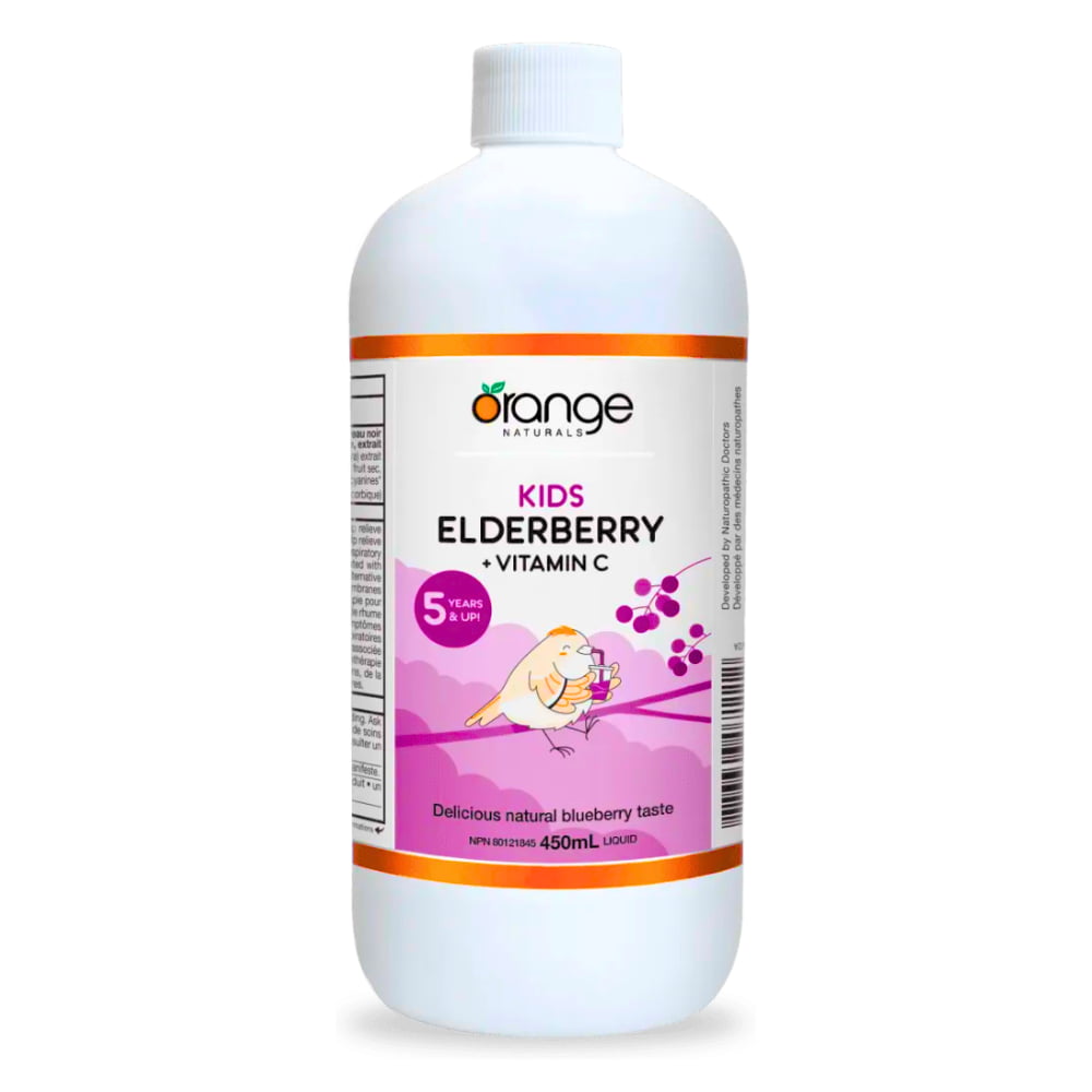 Orange Naturals: Kids Elderberry + Vitamin C
