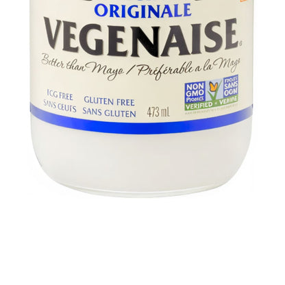 Organic Vegenaise certified organic ingredients