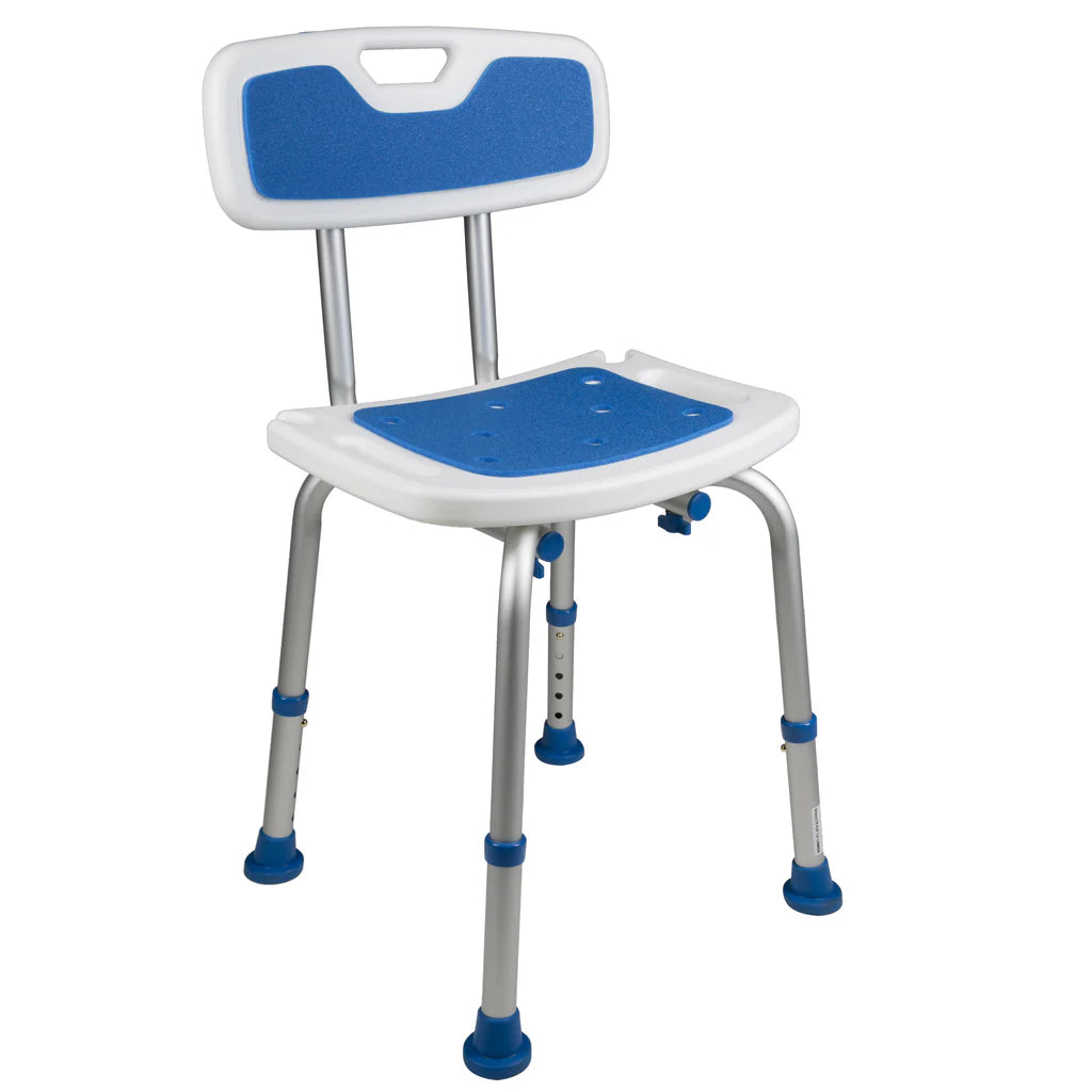 PCP ADJUSTABLE PADDED BATH SAFETY SEAT WITH BACKRESTPCP ADJUSTABLE PADDED BATH SAFETY SEAT WITH BACKREST