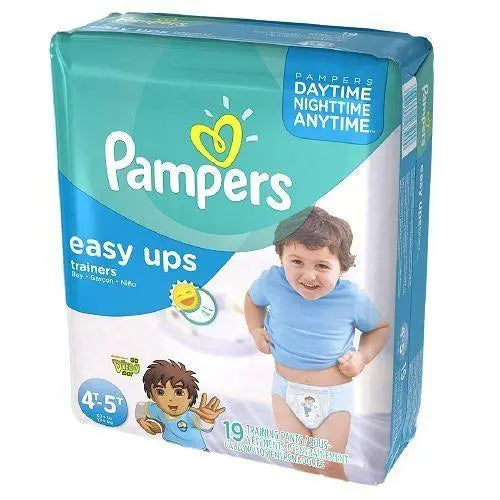 Cs/4pkg (19/Pkg) Easy-Ups Boy Diaper, Size 6