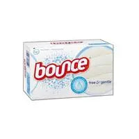 Cs/9 (Bx/80) Bounce Gentle Dryer Sheet