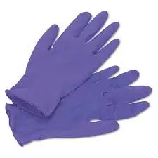 Nitrile Fit W/ Clean Shield Exam Gloves, Chemo, Powder-Free, Purple, Small - Box Of 250