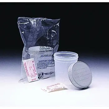 Cs/100 Urine Specimen Container With Screw Cap, Sterile, 4oz
