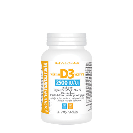 PRAIRIE NATURALS VITAMIN D 2500IUPRAIRIE NATURALS VITAMIN D 2500IU