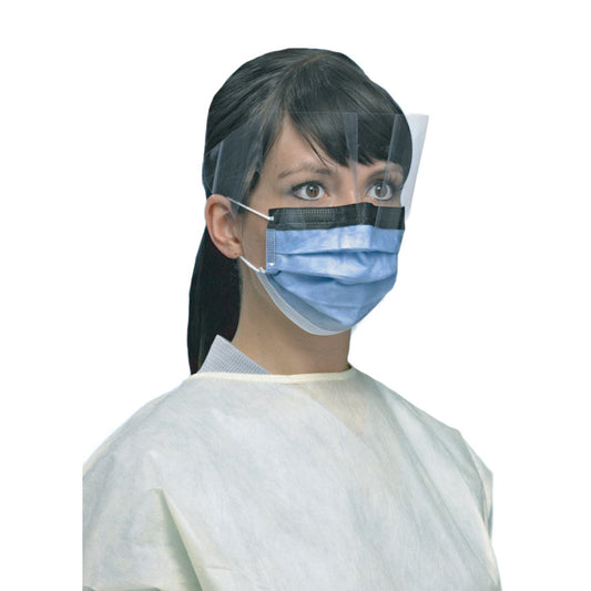 PRIMED® ASTM Level 3 Masks with Visor, Earloop (Box 25 pcs)