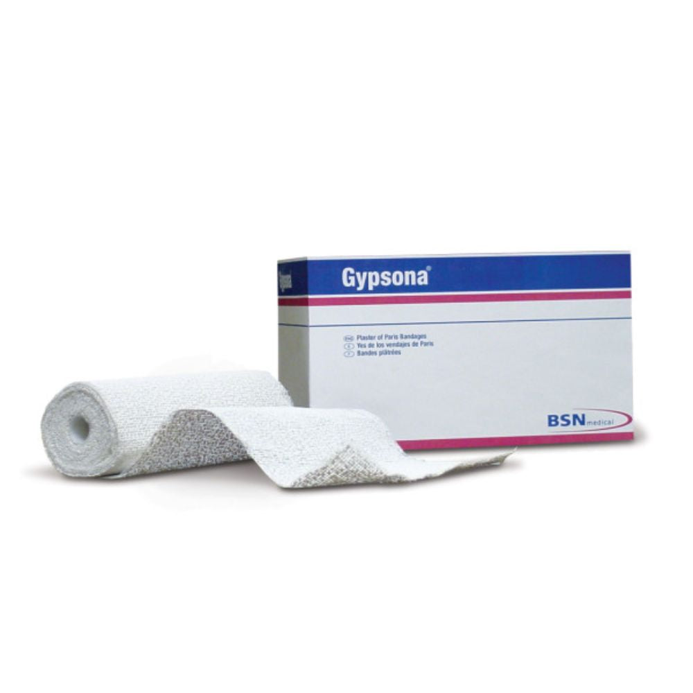 Gypsona® Plaster of Paris Bandages, Extra Fast Setting, 10cm x 2.7m (Box 12 pcs)