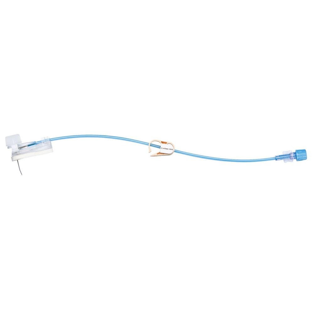 ICU Medical® Gripper Plus™ Power P.A.C.™ Safety Port Access Needle Without Y-Site, 20G X 1" (Box 12 pcs)
