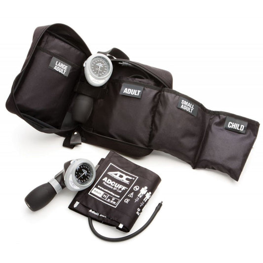 ADC® Multikuf™ Portable 4 Cuff Sphyg, Black (Per Each)