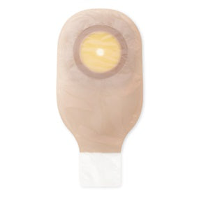 Premier One-Piece Drainable Ostomy Pouch Flat Flexwear Barrier Clamp