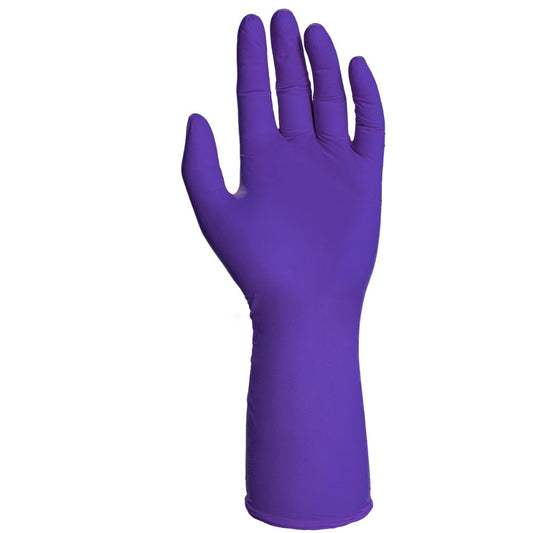 PRIMED® Ensure™ Extended Cuff Nitrile Exam Gloves, Medium (Case 1000 pcs)