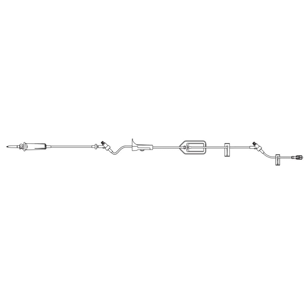BBraun™ Primary Gravity Filtered Set with 2 CARESITE® Injection Sites